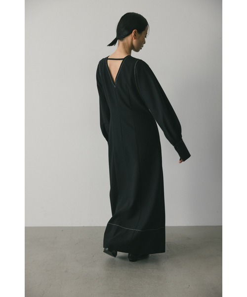 「STYLEMIXER」 長袖ワンピース SMALL ブラック レディース_画像2