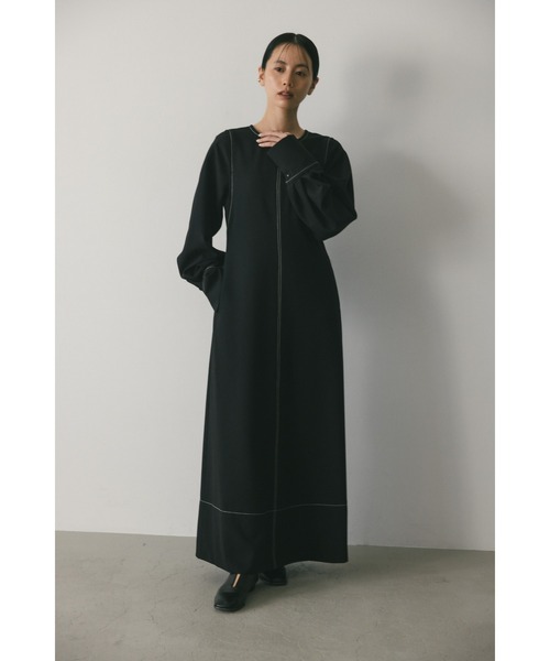 「STYLEMIXER」 長袖ワンピース SMALL ブラック レディース_画像6