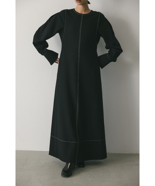 「STYLEMIXER」 長袖ワンピース SMALL ブラック レディース_画像7