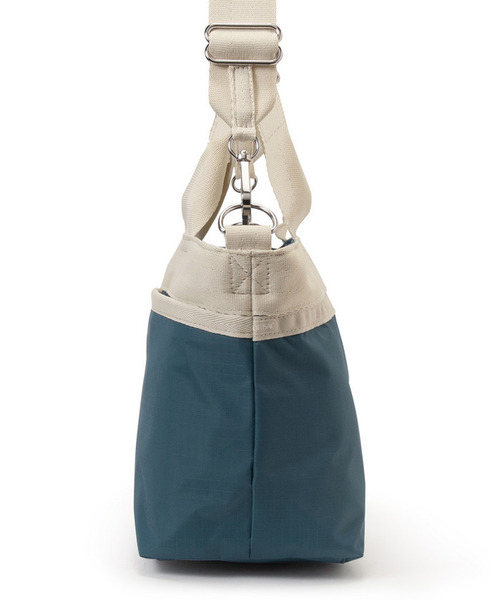 LeSportsac トートバッグ ネイビー/ベージュ LeSportsac（レスポートサック） トートバッグ SMALL BUCKET TOTE