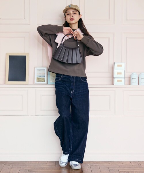 「LACOSTE」 2WAYバッグ FREE ホワイト レディースの画像