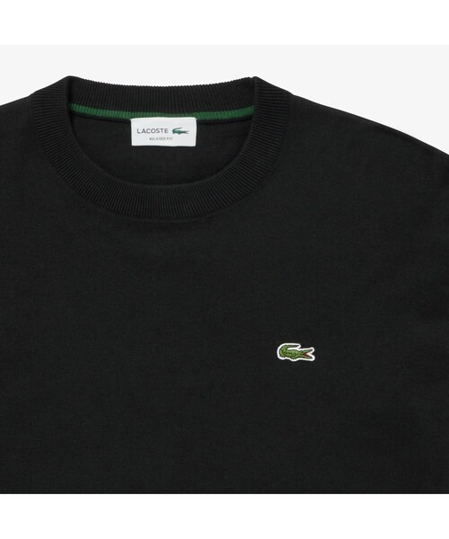 「LACOSTE」 半袖ニット 5 オフホワイト メンズ_画像7