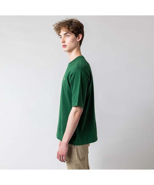 「LACOSTE」 半袖ニット 5 オフホワイト メンズ_画像9