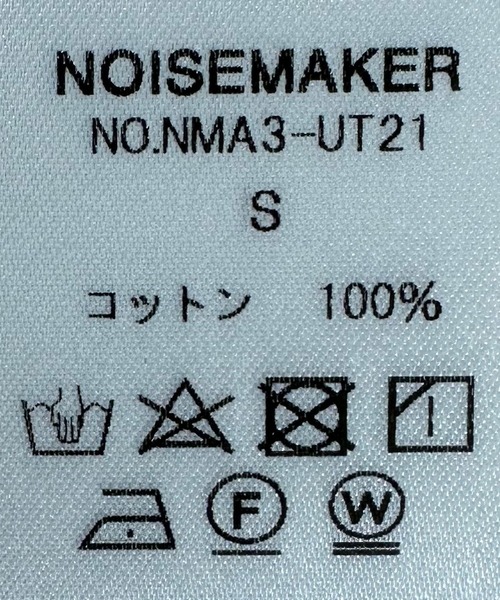 「NOISE MAKER」 スウェットカットソー S グレー レディース_画像9