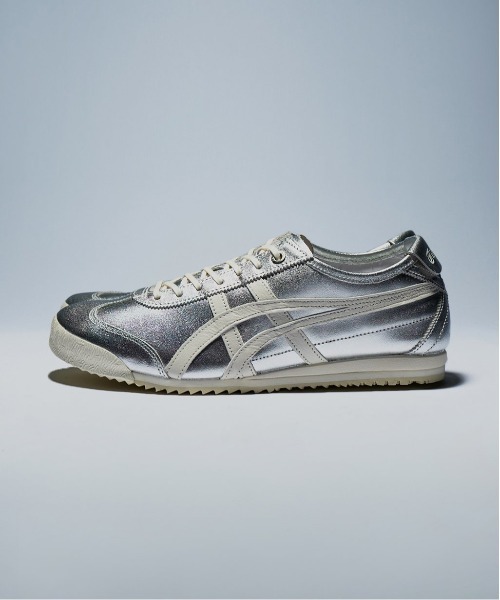 t*4様 新品未使用Onitsuka Tiger メタリックシルバー スニーカー Onitsuka Tiger（オニツカタイガー） ローカットスニーカー 25.5