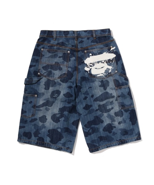 ハーフパンツ ジーンズ 1ST CAMO DOUBLE KNEE 13 OZ RELAXED FIT DENIM SHORTS メンズの画像