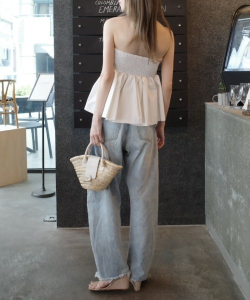 チューブトップ ベアトップ バルーンベアトップス : ZOZOTOWN Yahoo!店