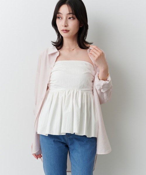 チューブトップ ベアトップ バルーンベアトップス : ZOZOTOWN Yahoo!店