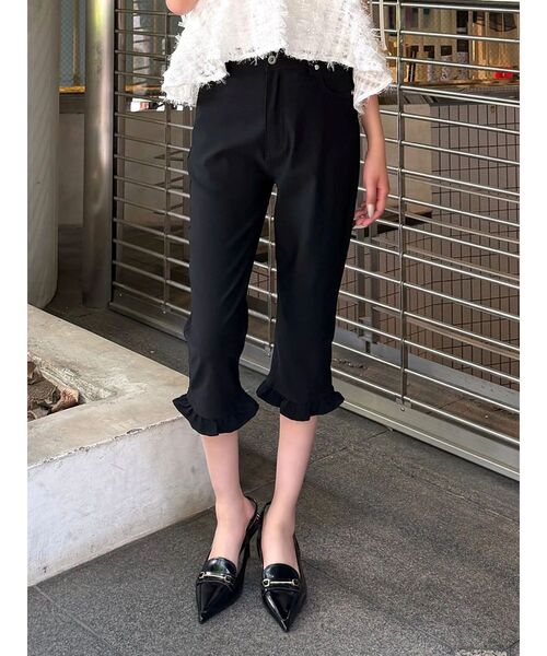 サブリナパンツ（レディースクロップドパンツ、サブリナ）｜ボトムス