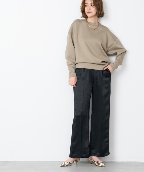 「MICA&DEAL」 イージーパンツ FREE グレー レディース_画像9