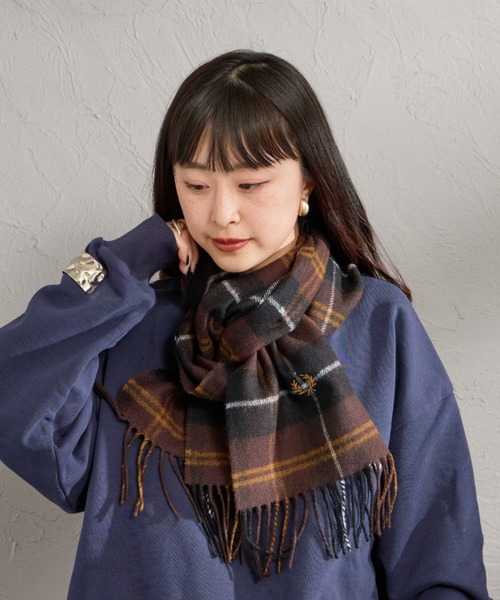 FRED PERRY（フレッドペリー） マフラー ストール 「WEB限定」「FRED
