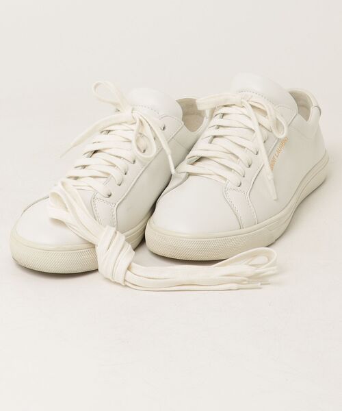 「SAINT LAURENT PARIS」 ローカットスニーカー 37 ホワイト レディース_画像4