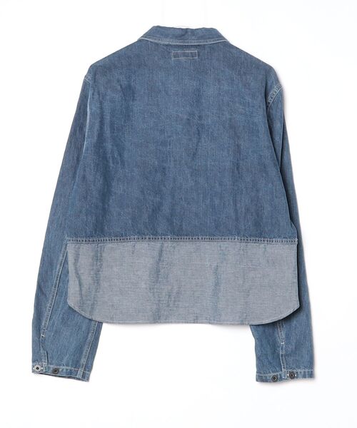 Nigel Cabourn ブルー長袖シャツ NIGEL CABOURN（ナイジェルケーボン） 長袖シャツ 50 ブルー メンズ