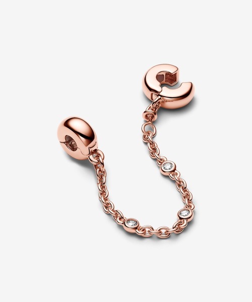 PANDORA（パンドラ） チャーム トリプル クリアー ストーン セーフティ