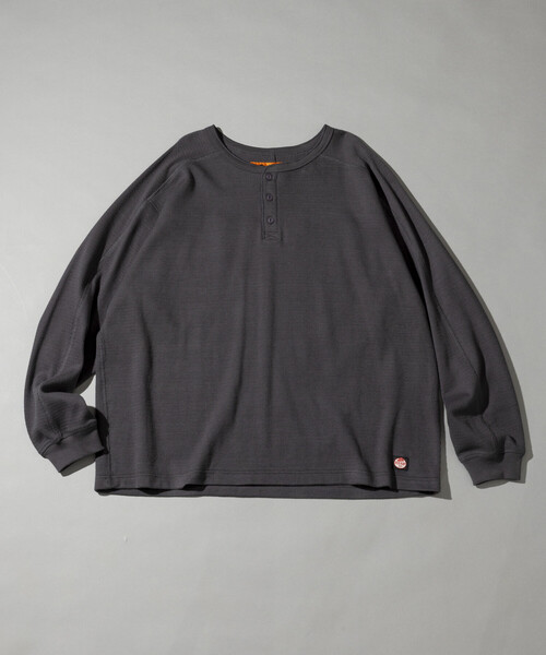 「RED KAP」 長袖Tシャツ MEDIUM オリーブ メンズ_画像2