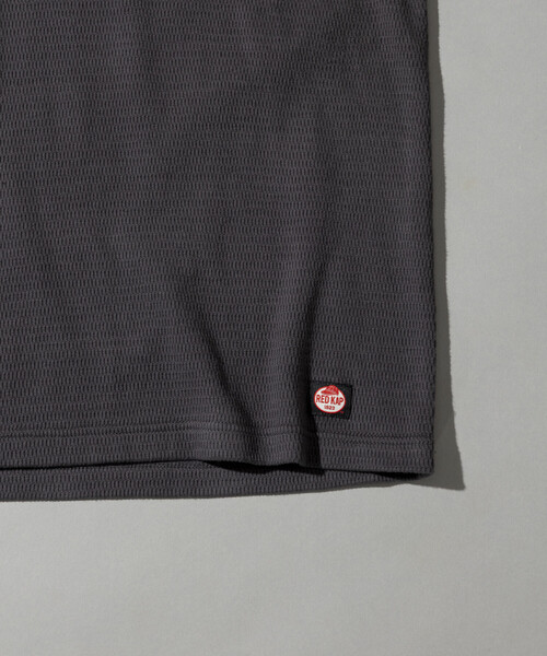 「RED KAP」 長袖Tシャツ MEDIUM オリーブ メンズ_画像6