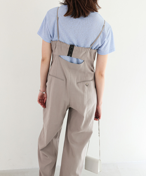 SLOBE IENA（スローブイエナ） オーバーオール 38 ネイビー レディース