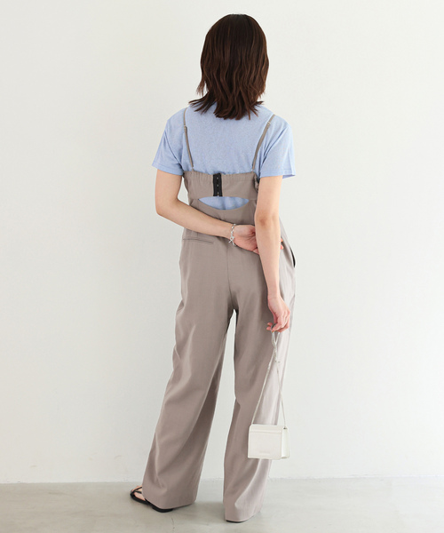 SLOBE IENA（スローブイエナ） オーバーオール 38 ネイビー レディース