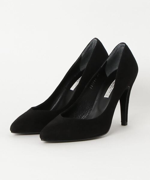 未使用V SEVEN TWELVE THIRTYポインテッドトゥパンプス黒 SEVEN TWELVE THIRTY パンプス Vカットポインテッドトゥパンプス