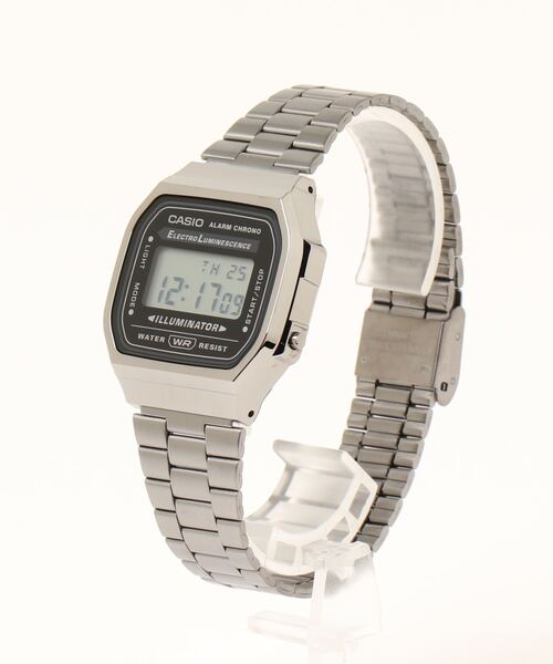 CASIO 腕時計 CASIO（カシオ)BASIC DIGITAL METALLIC メンズ