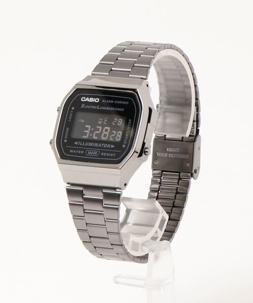 【新品・未使用】CASIO BASIC DIGITAL メタリック ブラック液晶 CASIO 腕時計 CASIO（カシオ)BASIC DIGITAL METALLIC メンズ