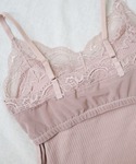 ブラトップ カップ付き キャミソール おしゃれ...の詳細画像2