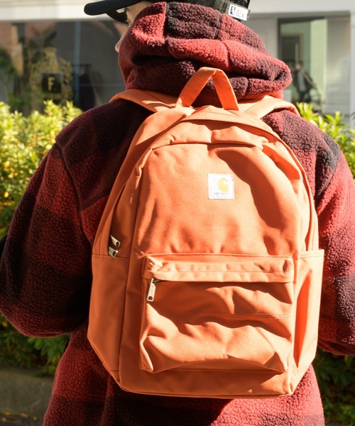 Carhartt オレンジリュック Carhartt デイバック リュック エッセンシャル 21L ラップトップ