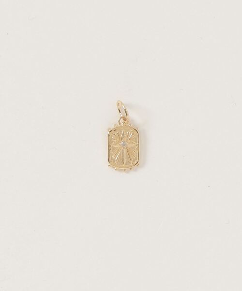 【正規品】agete チャーム K18ダイヤモンドチャーム（0.29ct）｜ネックレスチャーム