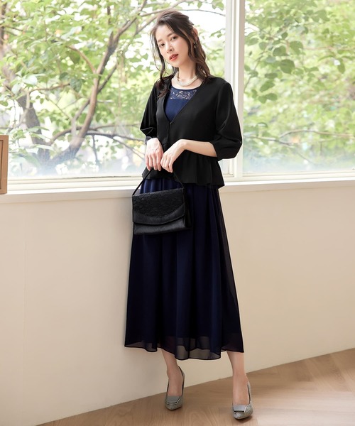 DRESS+ カーディガン ジャケット ボレロ ショートジャケット