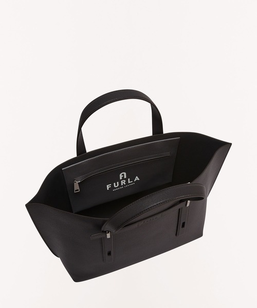 フルラ トートバッグ UOMO 2way 肩掛け A4可能 レザー ネイビー 楽天市場】フルラ FURLA MAN GIOVEトートバッグ Xl NERO+BLU JAY