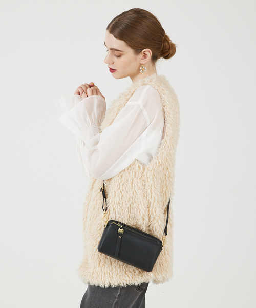 【人気投票 】ハイブランド人気ランキング！ soeur ショルダーバッグ バッグ SOEUR/フラップショルダーBAG バッグ