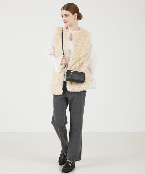 ショルダーバッグ・ポシェット soeur Soeur Winona レザー ショルダーバッグ レディース (soeur