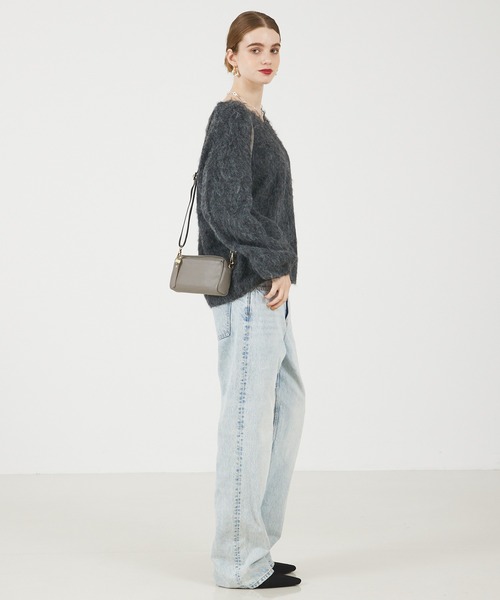soeur ショルダーバッグ バッグ SOEUR/フラップショルダーBAG