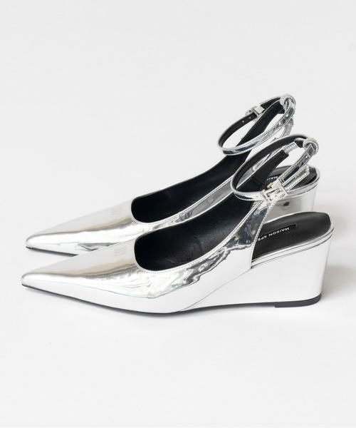 MAISON SPECIAL パンプス 2way Pointed Wedge Pumps/2WAYポイン