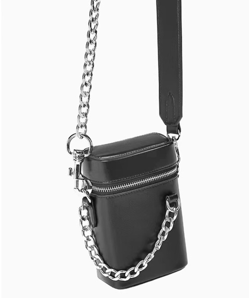 ショルダーバッグ 「FVLMEN」chain design shoulder mini