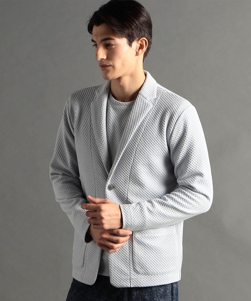 MONSIEUR NICOLE（ムッシュニコル） ジオメトリックジャカード