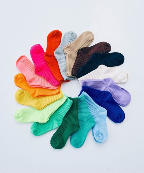 靴下 イロチ買いしたいカラーリブソックス キッズ 子供 男の子 女の子 | p.premier | 28