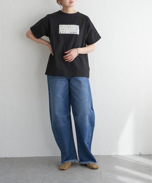 NATURAL VINTAGE GOA プリントTシャツ コットン100% - メルカリ