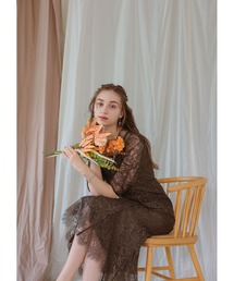 Dorry Doll ドレス フラワーエアリーレースドレス結婚式同窓会