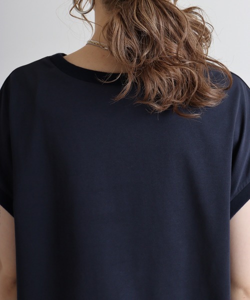 tシャツ Eglantine チェック切替カットソー レディース EGLANTINE tシャツ Eglantine チェック切替カットソー