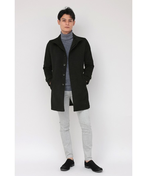 那谷　TORNADO MART∴カルゼモールスタンドコート黒M 新品未使用 ZERO by TORNADO MART∴カルゼモールスタンドコート / TORNADO MART