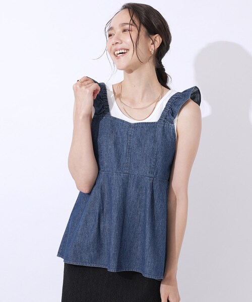 NON TOKYO フリルタンクトップ NON TOKYO（ノントーキョー）の「NON TOKYO/ノントーキョー