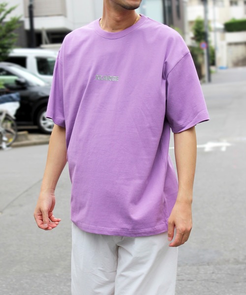 XLARGE エクストララージ 半袖 Tシャツ 紫 XLARGE tシャツ 「XLARGE」エクストララージ S/S TEE STANDARD