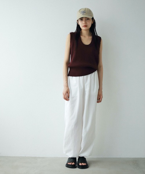 anuke ニット Round Knit Vest レディース : ZOZOTOWN Yahoo!店