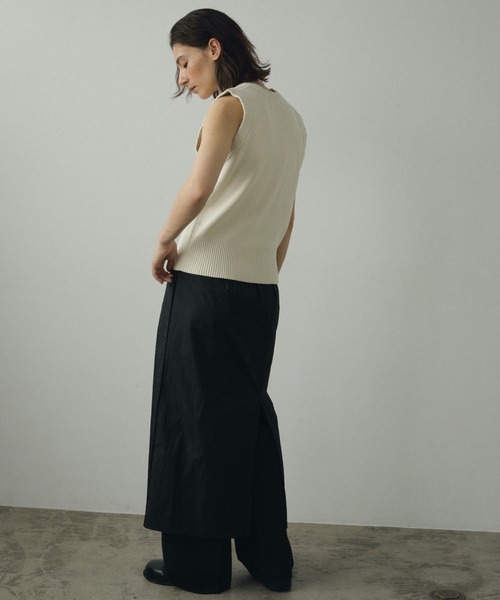 【未使用】【タグ付き】anuke Round Knit Vest anuke ニット Round Knit Vest レディース : ZOZOTOWN Yahoo!店