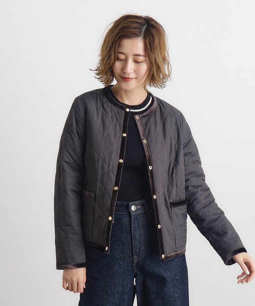 little cotton clothes リバーシブル　ジャケット ElizaRomper-