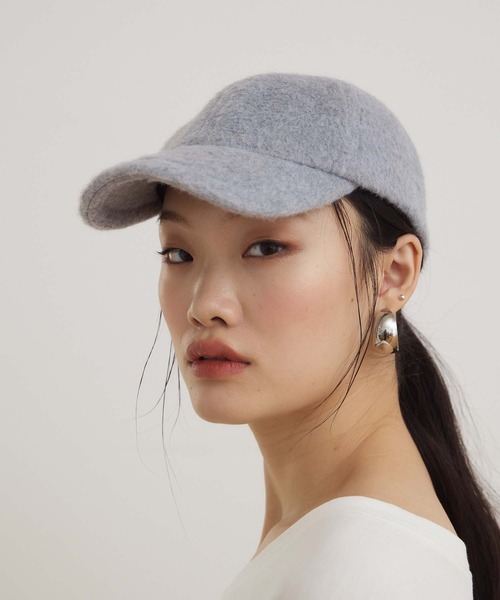 Edit Sheen キャップ 帽子 シャギーキャップ レディース