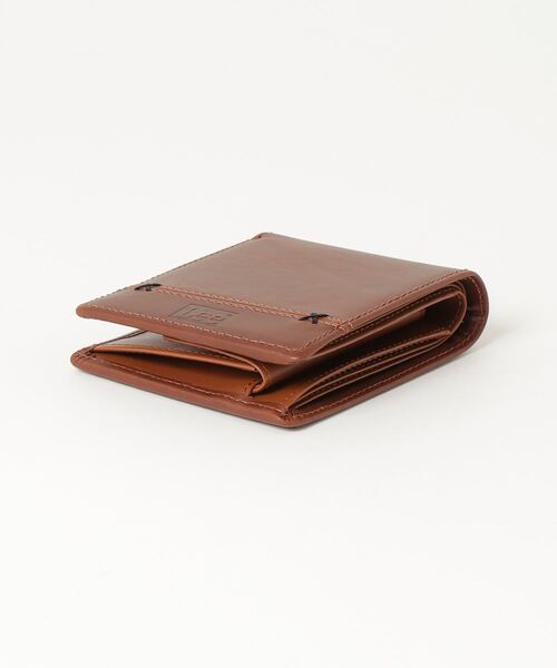 Lee（リー） 二つ折り財布 財布 レザー ステッチ クロスワックスコード