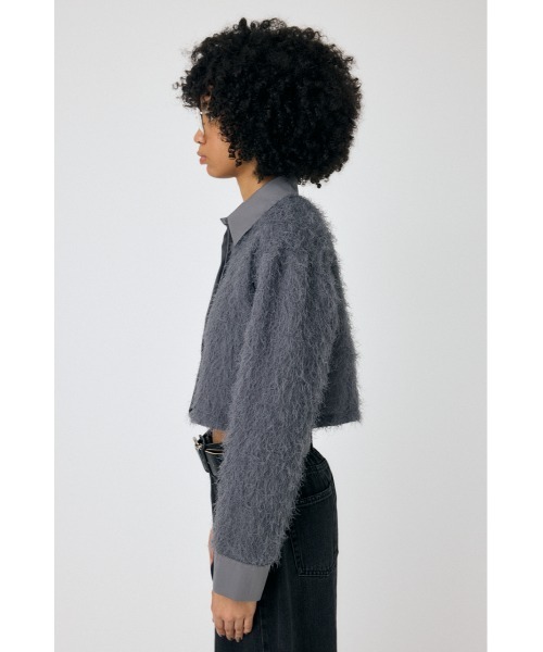 ブラウス シャツ FRINGE CROPPED シャツ レディース MOUSSY ブラウス シャツ FRINGE CROPPED レディース : ZOZOTOWN