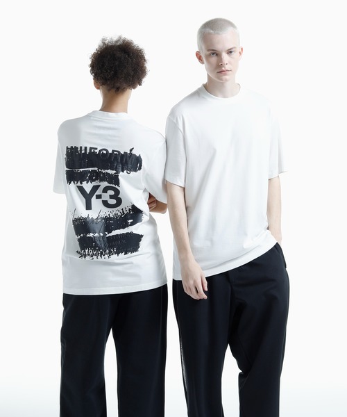 【Y-3】 U GFX SS Tシャツ（送料込み） U GFX SS TEE Y-3│Y-3 ワイスリー